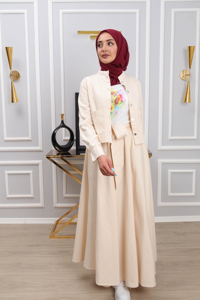[3553-Beige-36] طقم جينز 3 قطع 3553 (36, Beige) IMG_4058