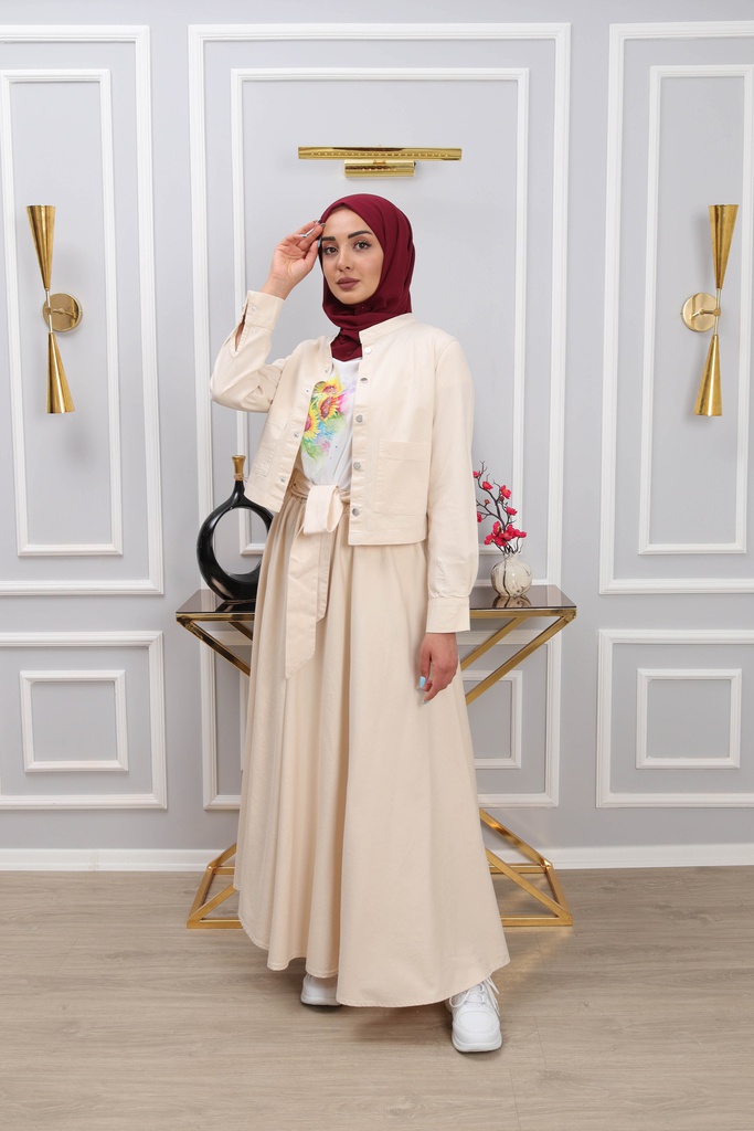 [3553-Beige-36] طقم جينز 3 قطع 3553 (36, Beige) IMG_4051