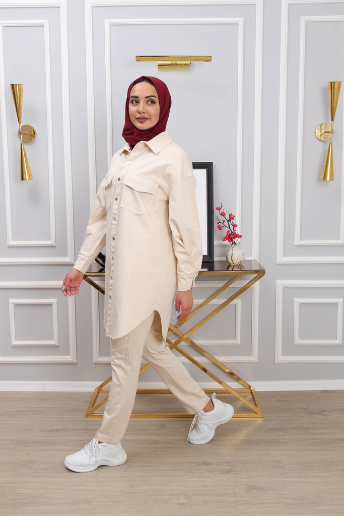 [2608-Beige-36] طقم قطعتين جينز 2608 (36, Beige) IMG_4096
