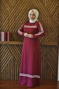 [1621-Maroo-36] 1621 فستان (36, Maroon) image00019