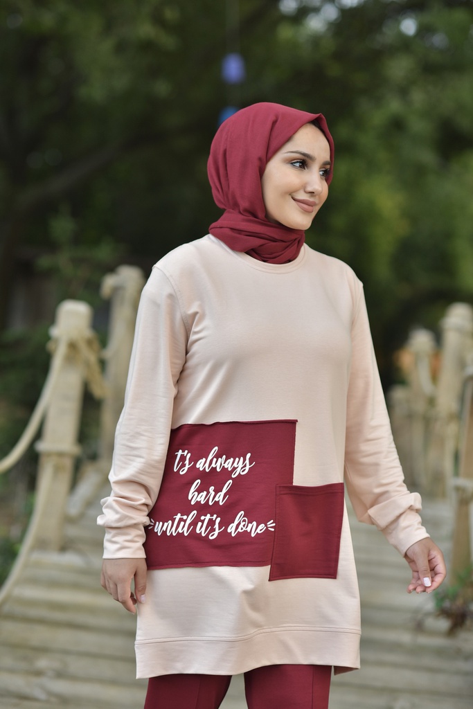 [2626-Maroo-36] طقم 2626 (36, Maroon) image00029