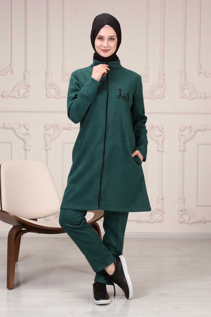 [2535-Olive-38] طقم 2535 (38, Olive Green) NRC10029