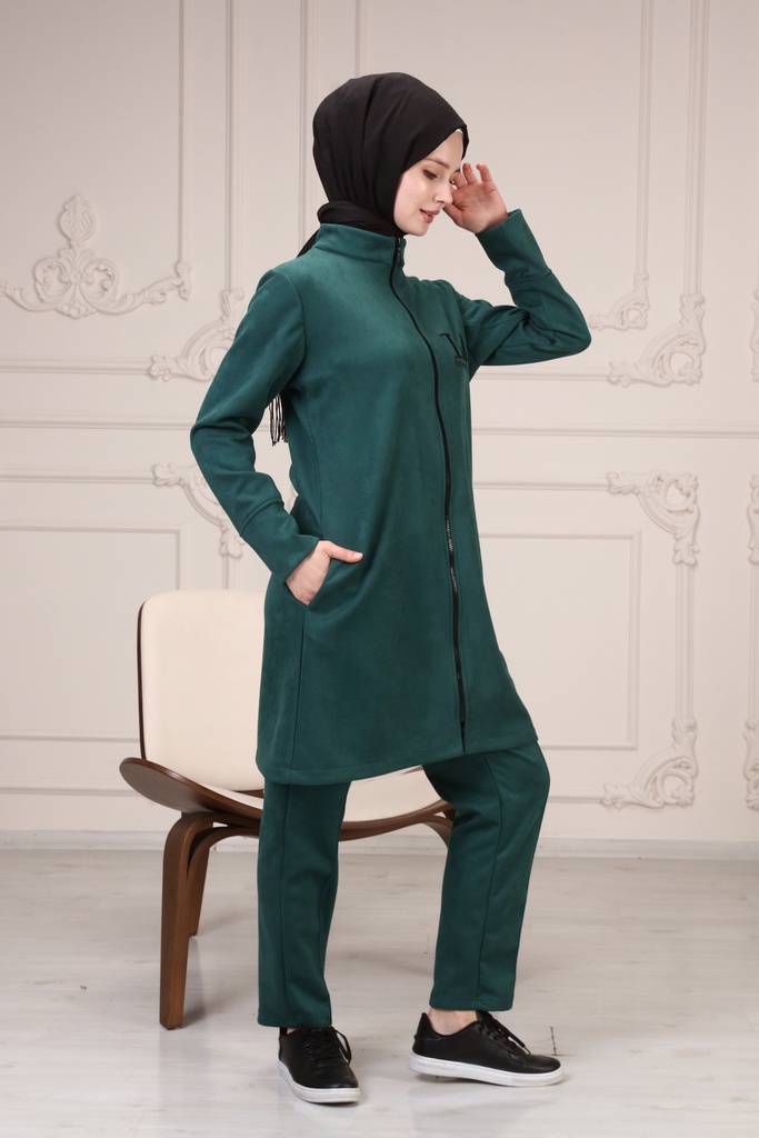 [2535-Olive-38] طقم 2535 (38, Olive Green) NRC10030