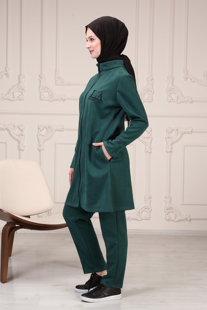 [2535-Olive-38] طقم 2535 (38, Olive Green) NRC10032