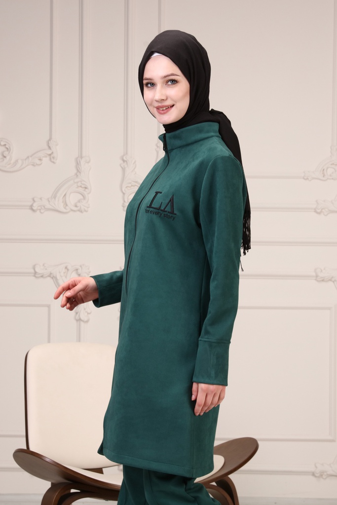 [2535-Olive-38] طقم 2535 (38, Olive Green) NRC10033