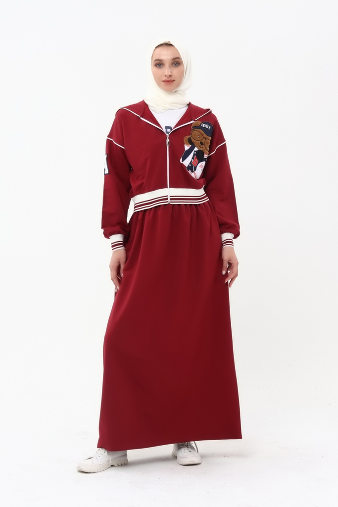 [2629-Maroo-36] طقم 2629 (36, Maroon) batch_batch_NRC39369