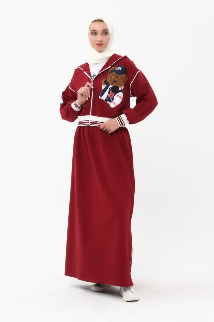 [2629-Maroo-36] طقم 2629 (36, Maroon) batch_batch_NRC39371