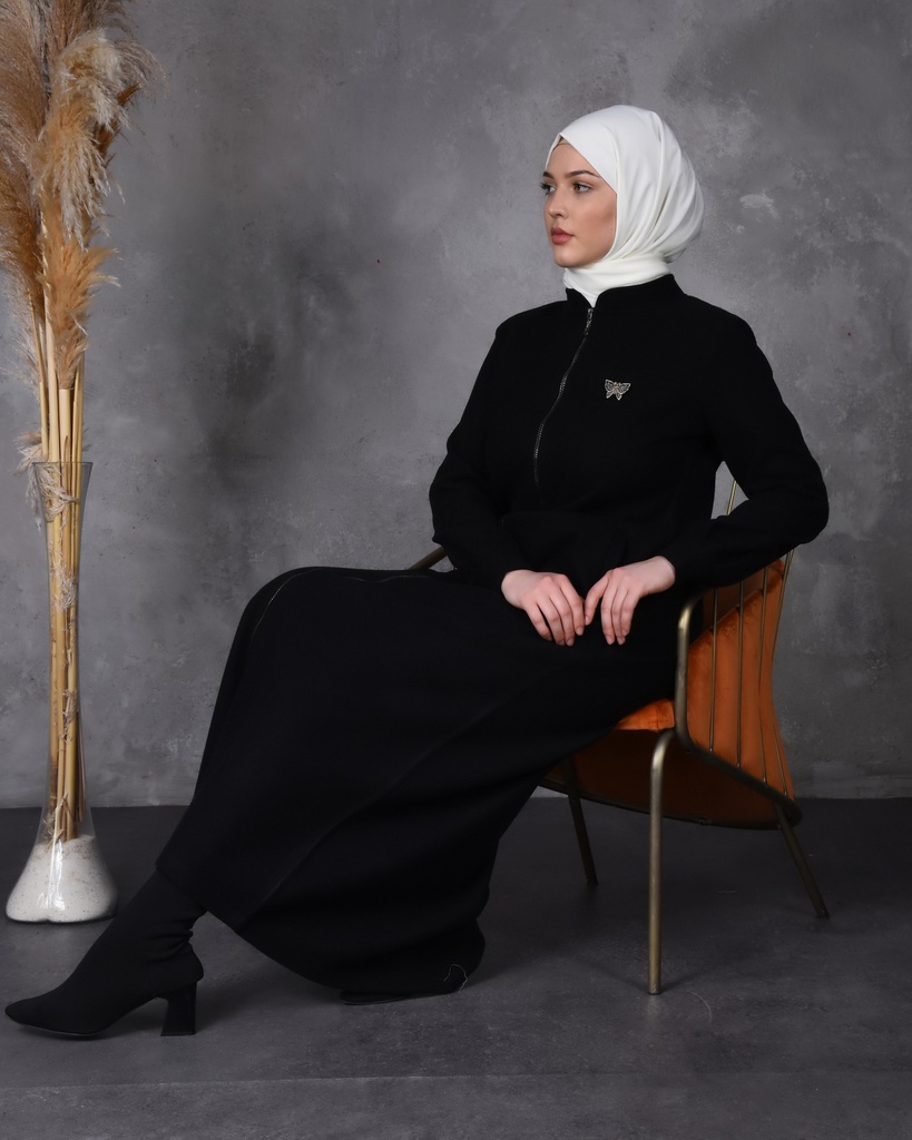 [1638-Black-38] جلباب 1638 (38, Black) batch_NRC_7544