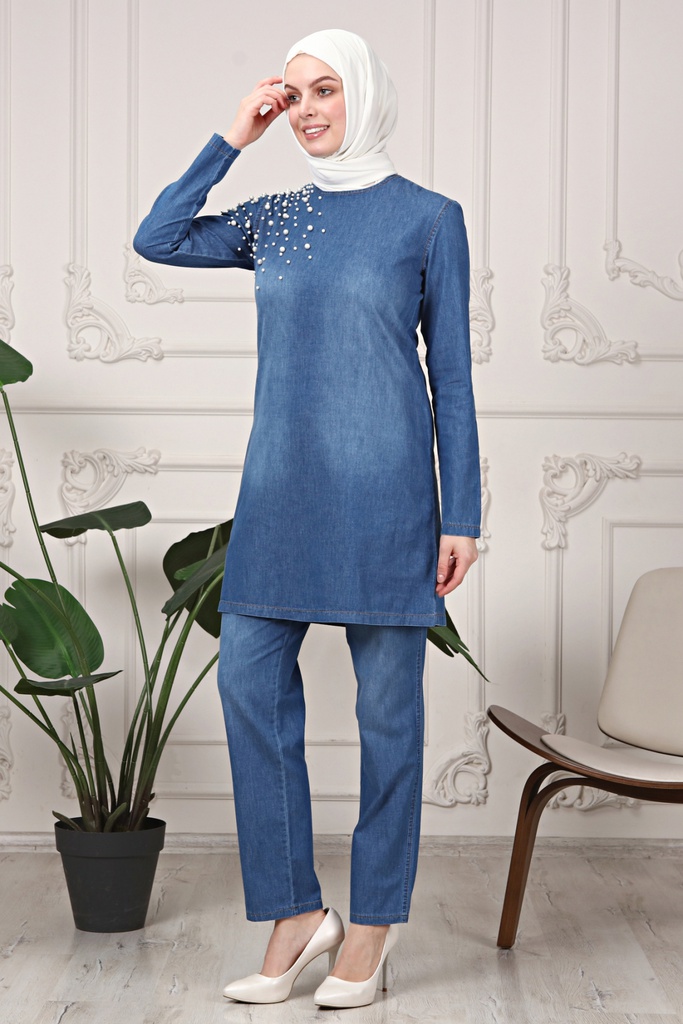 [2661-Jeans-36] طقم جينز 2661 (36, Jeans) OMER1387