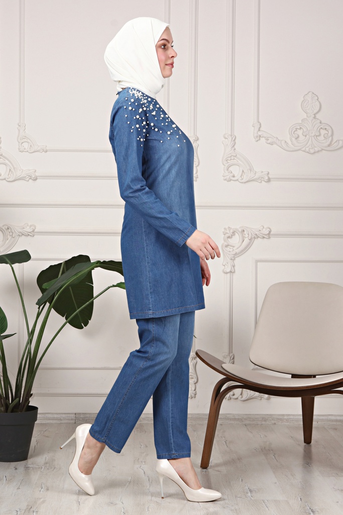 [2661-Jeans-36] طقم جينز 2661 (36, Jeans) OMER1389