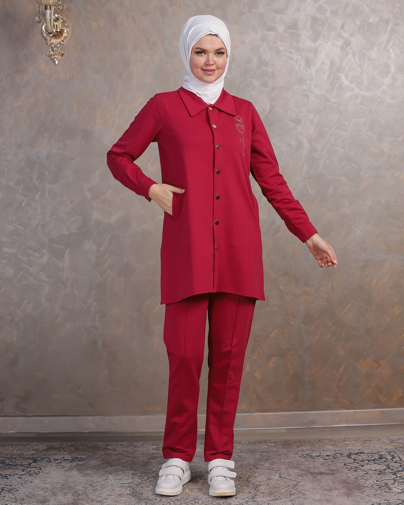 [2659-Maroo-36] طقم 2659 (36, Maroon) IMG_2635