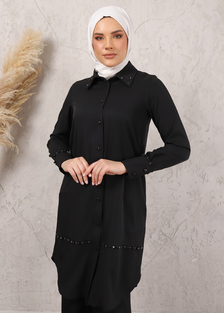[1712-Black-38] تونيك 1712 (38, Black) IMG_6030
