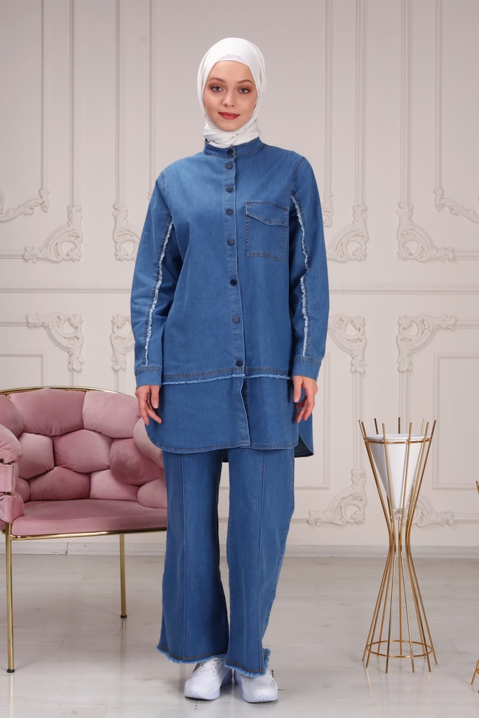 طقم قطعتين جينز