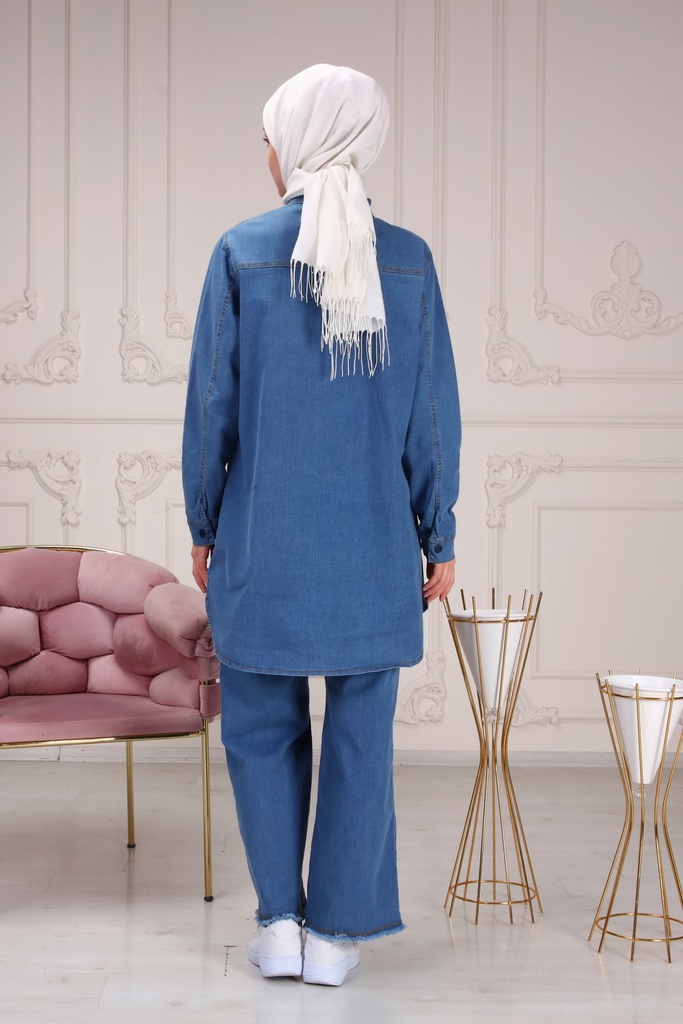 طقم قطعتين جينز