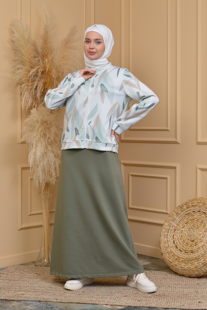 طقم فستان مع جاكيت