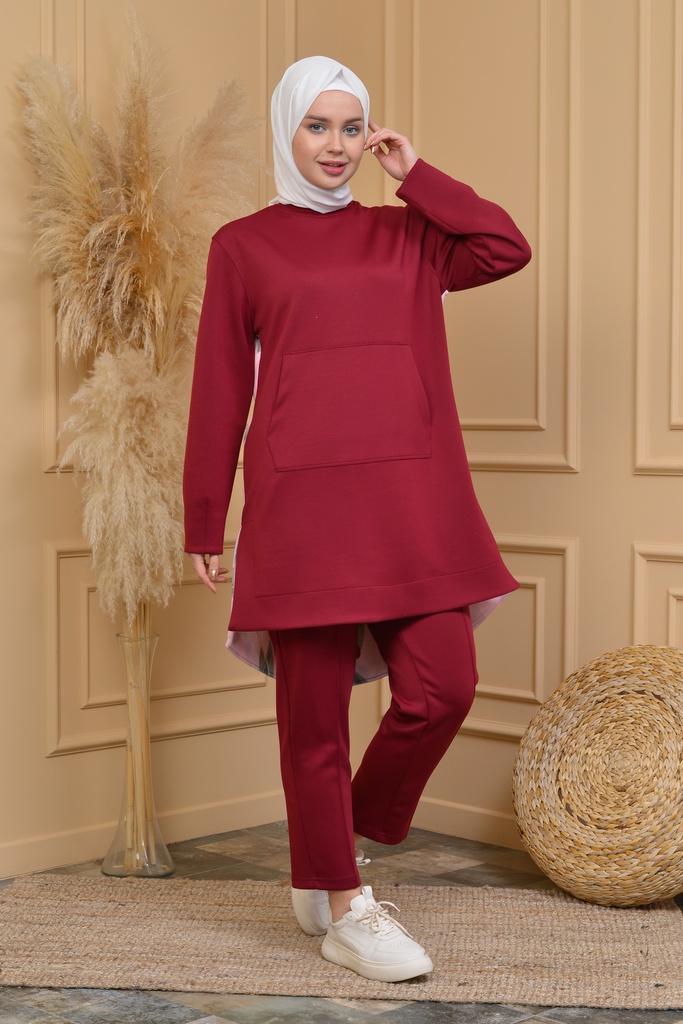 طقم قطعتين ظهر ريشه