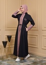 [1538-Blac-38] جلباب مع جلد (38, Black) _BIA7955-33