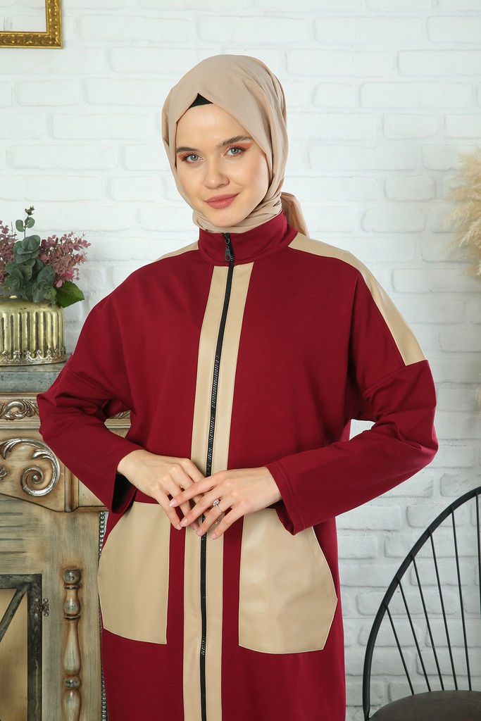 طقم جيب جلد ثلاث قطع