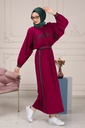 [1539-Maro-36] فستان فيرزاتشي (36, Maroon) NRC38748