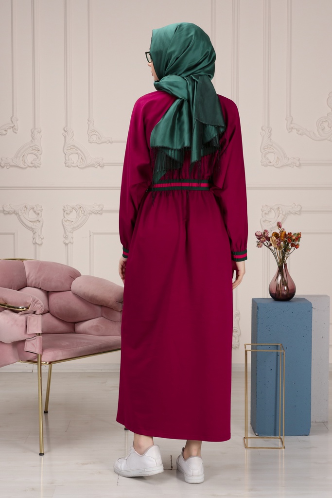 [1539-Maro-36] فستان فيرزاتشي (36, Maroon) NRC38750