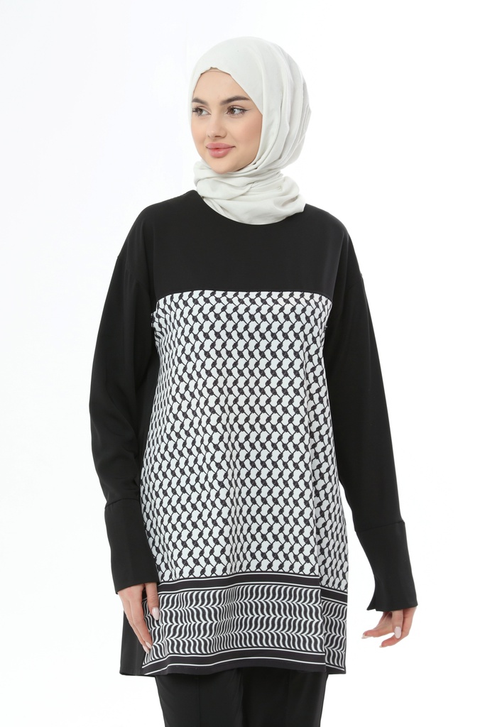 [2527-blac-36] كوفية 2527 (36, Black) 2E3A8930