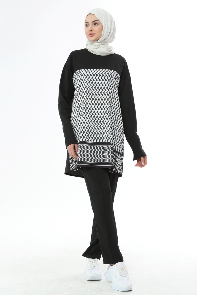 [2527-blac-36] كوفية 2527 (36, Black) 2E3A8931