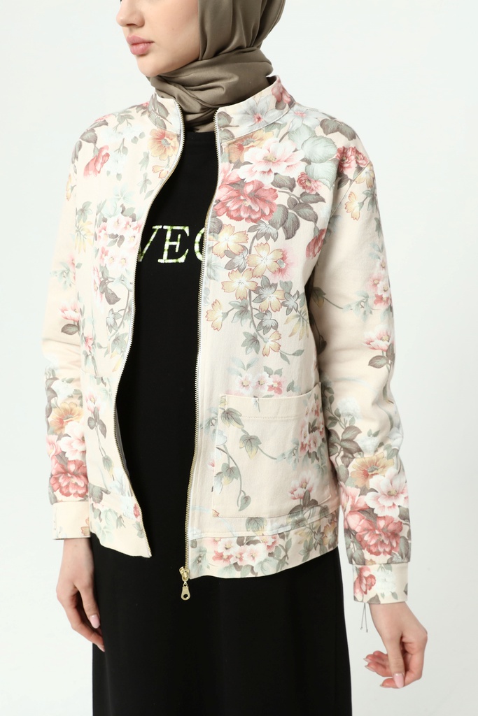 [2556-Blac-38] فستان مع جاكيت جينز ورد 2556 (38, Black) 2E3A8474