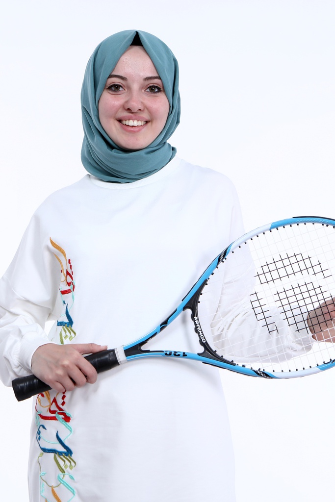 طقم بنطلون خط عربي قطعتين